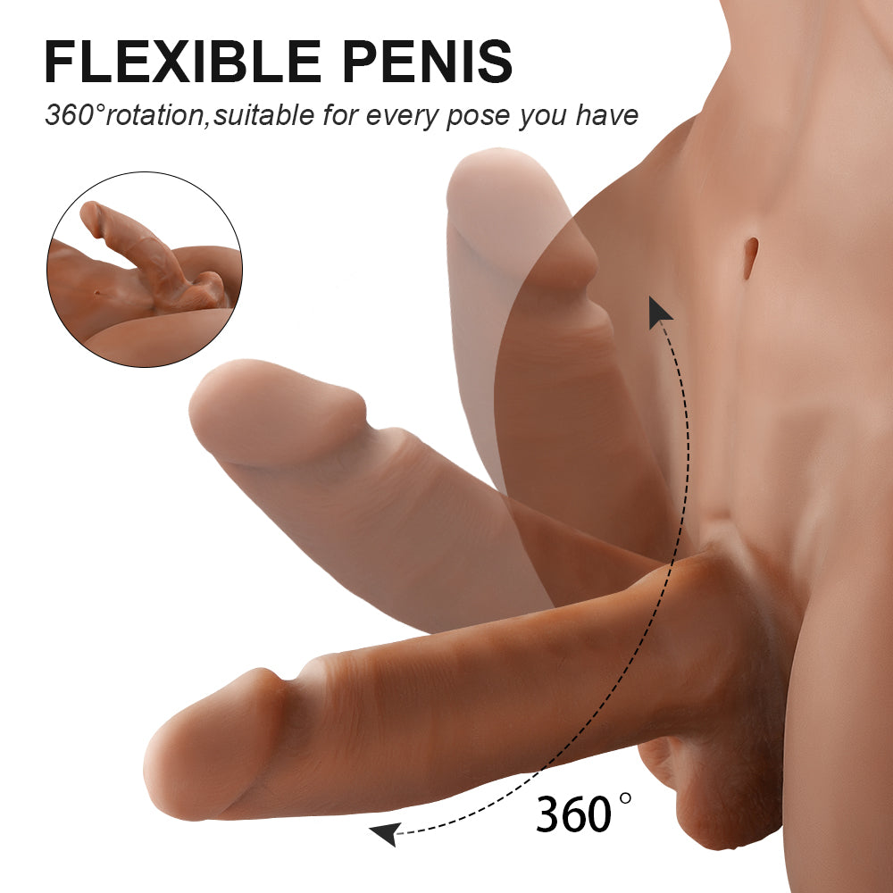 US Stock - SexDollPartner Lesbian & Bisexual XS-MA30010 Torso with Dildos