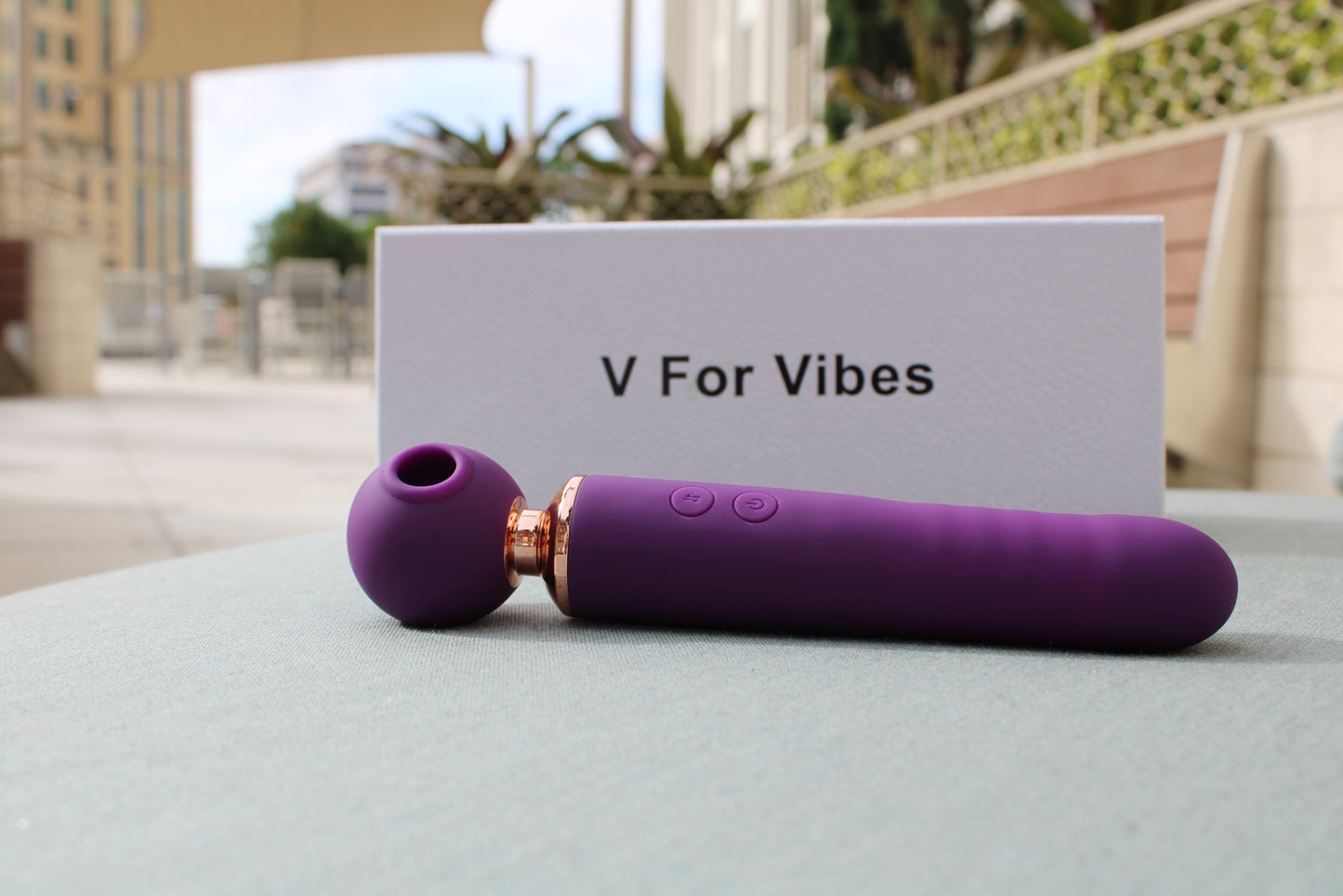 Vibrating Wand, a state-of-the-art Magic Wand Vibrator V For Vibes