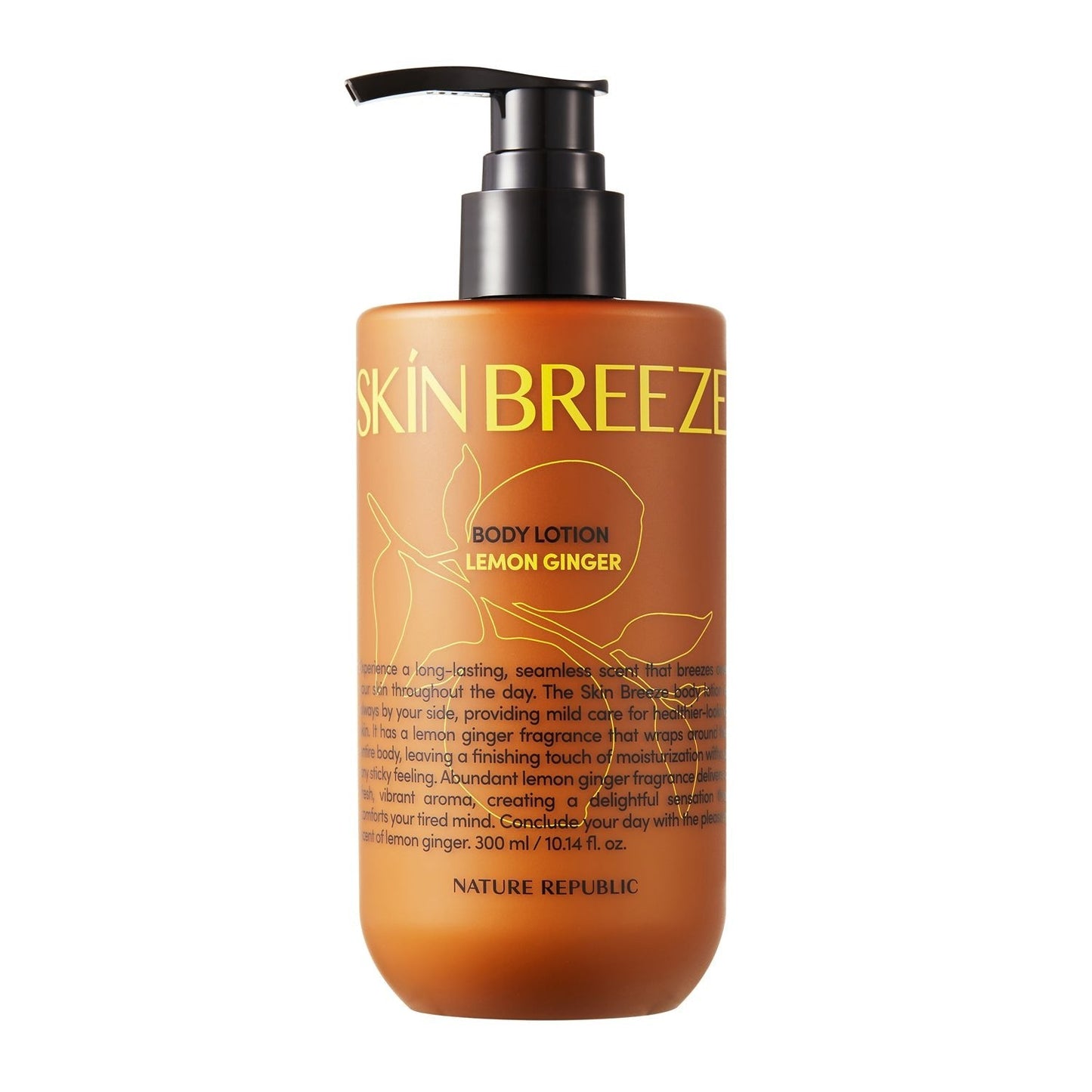 Skin Breeze Lemon Ginger Body Wash Lotion Duo-1