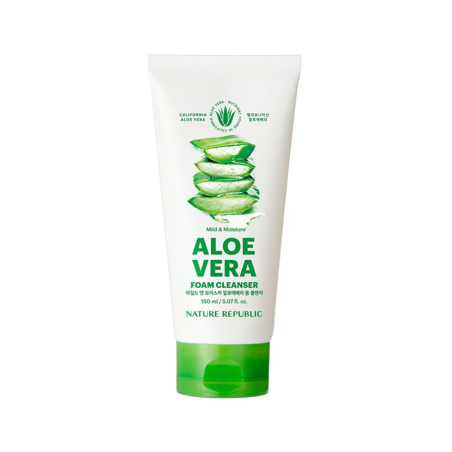 Mild & Moisture Aloe Vera Foam Cleanser-0