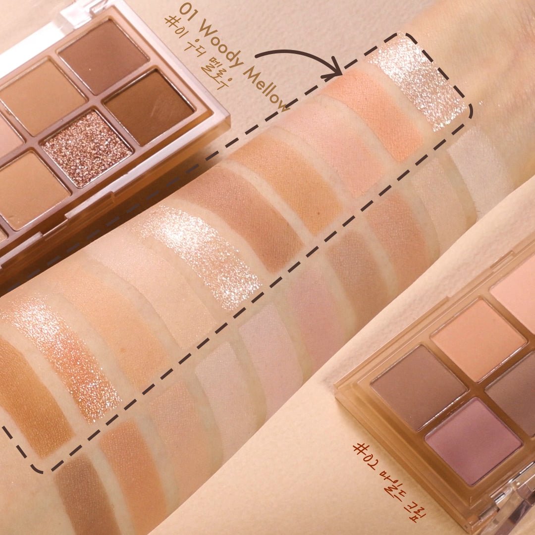 New Mood Eyeshadow Palette 01 Woody Mellow-2