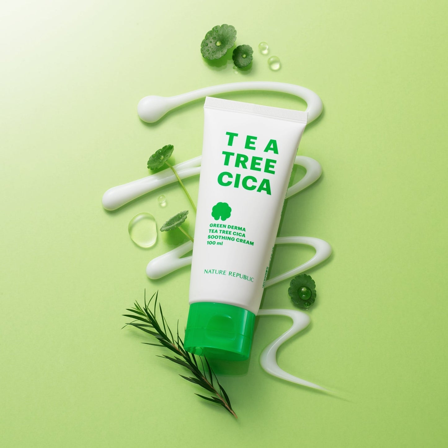 Green Derma Tea Tree Cica Soothing Cream-1