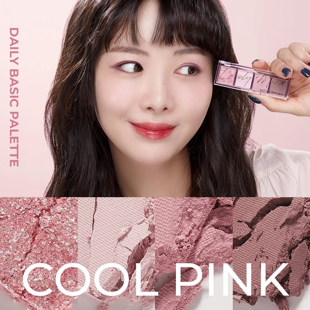 Daily Basic Eyeshadow Palette 03 Cool Pink-2