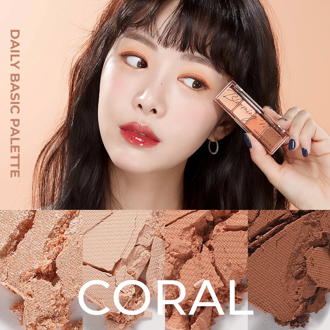 Daily Basic Eyeshadow Palette 04 Coral-2