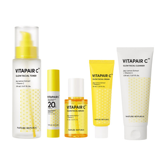 Vitapair C 5-Step Brightening Glow Skincare Gift Set-0