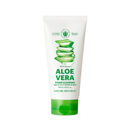 Mild & Moisture Aloe Vera Foam Cleanser-0