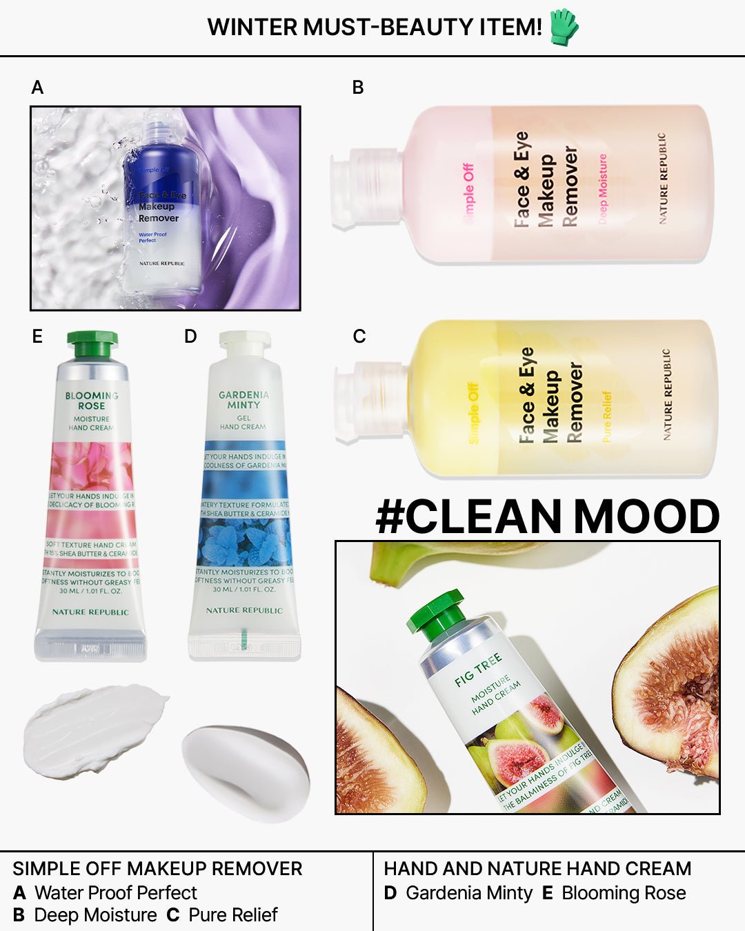 Simple Off Face & Eye Makeup Remover Special Set - Deep Moisture-4